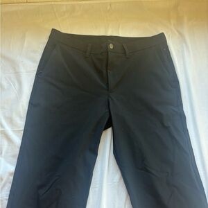 CRZ Yoga Black StraightLeg Pants Mens 34W Dress Business Professional Athleisure